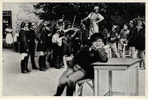 Paul Wegener and Lyda Salmonova in Der Student von Prag (1913)