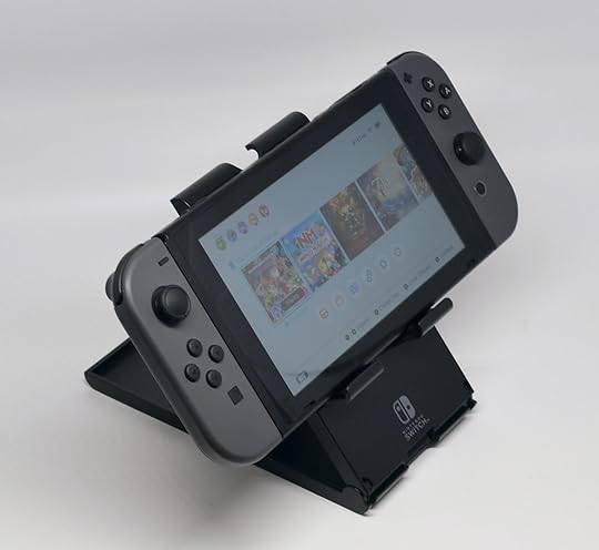 The Switch placed horizontally.