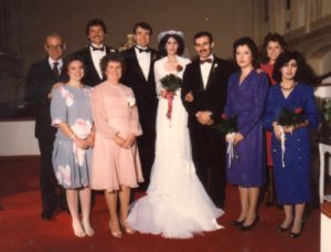 Maryam and Stephen Wedding 1984