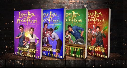 Hocus Pocus Series by Lydia Sherrer