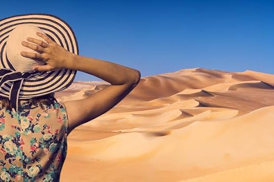 Woman; Desert