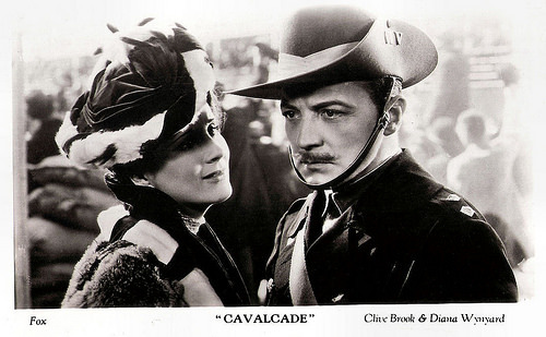 Diana Wynyard and Clive Brook in Cavalcade (1933)