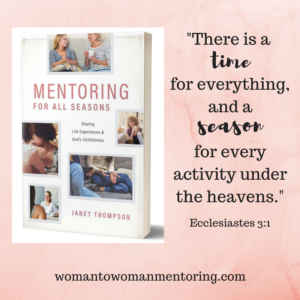 What Do You Do When You Don't Like Your Life Season? Cry yell scream get depressed? None of those things are going to change things. God tells us in Ecc. 3:1-8 that there's a time for every good and difficult season under heaven but read and discover how God and mentoriing can help you survive this season!
