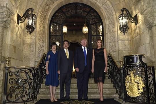 Donald Trump, Melania Trump, Shinzo Abe, Akie Abe