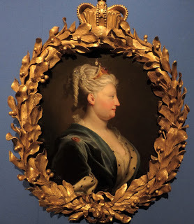 Queen Caroline by J Highmore (c1735) Royal Collection Photo from The First Georgians exhibition