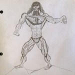 drawing helped Rich in his recovery