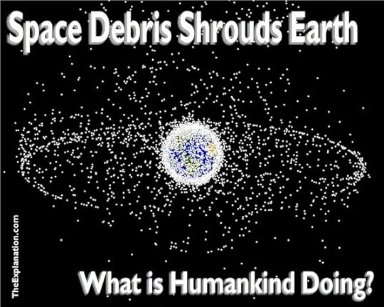 Space, beyond Earth's atmosphere, the vastest, pristine domain--or is it? Space debris is accumulating at an alarming rate.