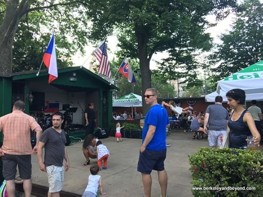 dance floor at Bohemian Hall & Beer Garden in Astoria, Queens, New York