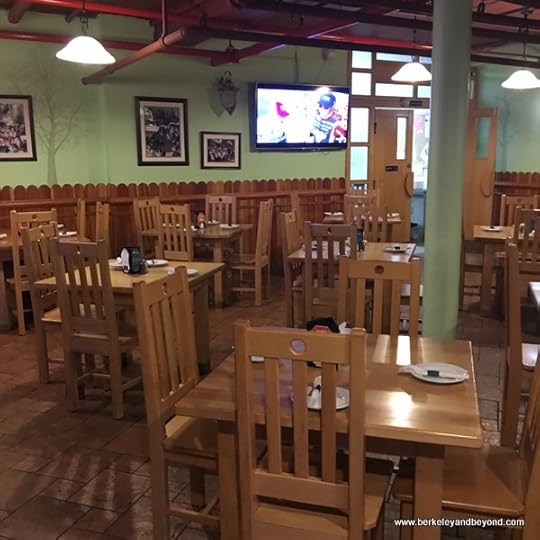 interior at Bohemian Hall & Beer Garden in Astoria, Queens, New York