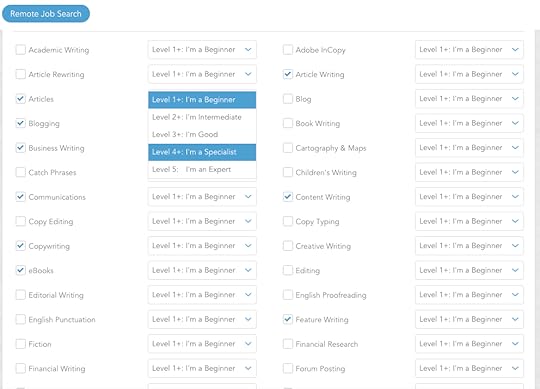 Outsourcely Review: Skills