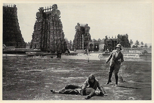 Ellen Richter, Anton Pointner and Hans Brausewetter in Der flug um den Erdball (1925)