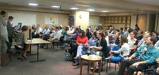 Morning report: staff and doctors in training in the Pediatrics Dept at Vanderbilt University School of Medicine (Photo: Vanderbilt University)