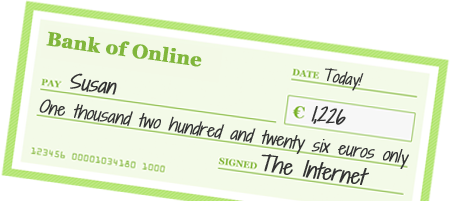 How Susan Earned €1,226 In Her First Full Month Working Online
