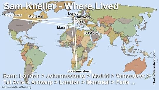 Sam Kneller has lived in numerous cities, in various countries, on three continents.