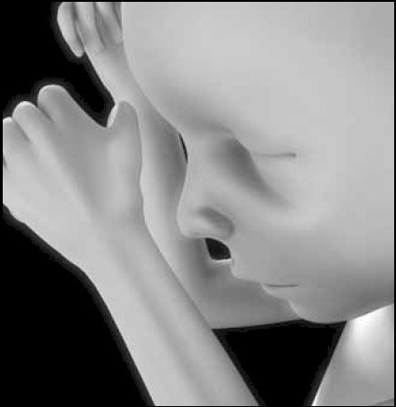 Apoptosis - When cells, in specific locations only, die in order to fashion fingers and toes.