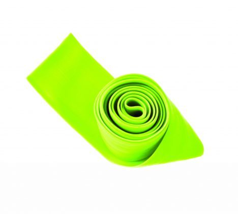 Use a flat and thin band: