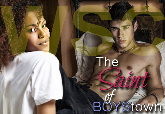 Pictured: Nathalie Childress and Tanner Joseph, from the IR romance The Saint of BOYStown