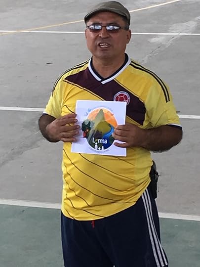 Presenting the local history and the town seal of Lerma. The 