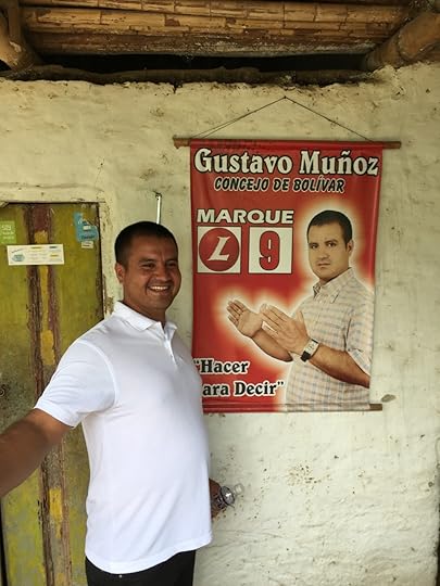 Gustavo Muñoz, local counselor, sugar cane harvester, caballero.