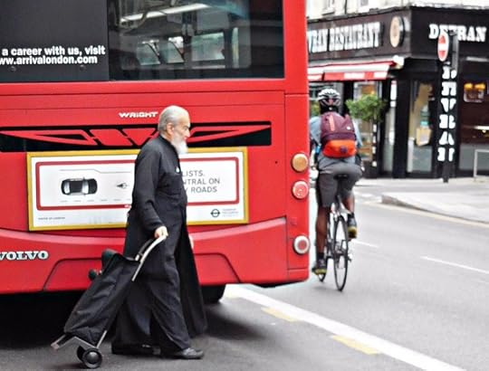 An Orthodox priest Green Lanes