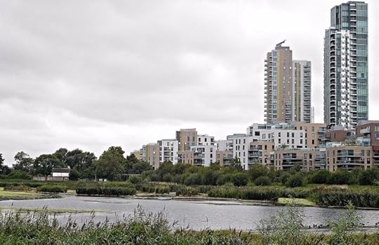 East Reservoir from Woodberry Wetlands