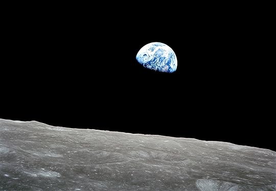 Earthrise from lunar orbit (NASA/JPL)