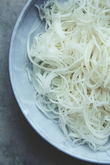 Doodles! Daikon noodles.