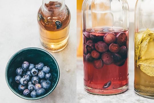 In the second fermentation stage, you can add any flavoring you like. Clean kombucha is also very delicious, without any extras.