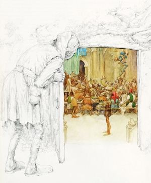 Looking into the Faery Hill by Alan Lee