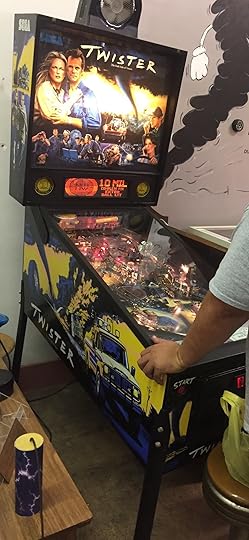 Twister the Movie Pinball Machine at the Twister Museum.