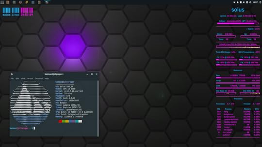How to set up an 80s Conky script for Solus Linux