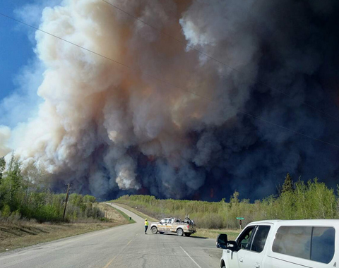 Photo: Wildfires are a climate change wake-up call