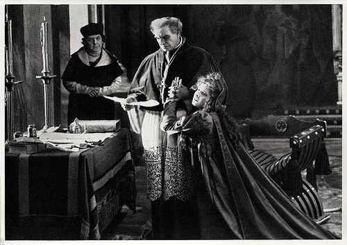 Liane Haid and Albert Bassermann in Lucrezia Borgia (1922)