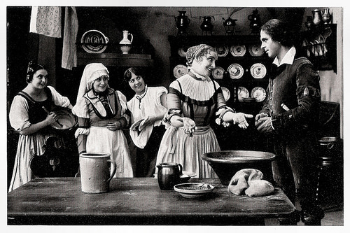 Henny Porten and Paul Hartmann in Monika Vogelsang (1920)