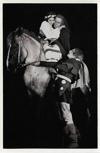 Rudolf Klein-Rogge and Lucie Mannheim in Der steinerne Reiter (1923)