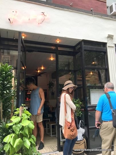 line at Ruby's restaurant in NYC