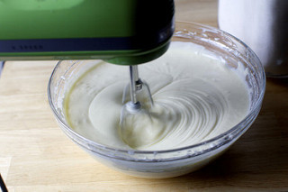 cream cheese, eggs, sugar