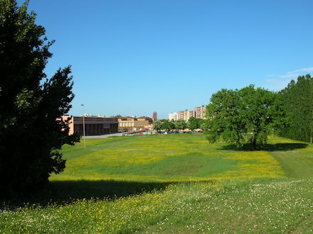 Pesaro dalla collina del Campus