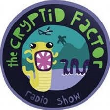 Logo for The Cryptid Factor podcast