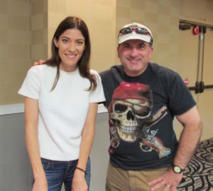 Phil with Jennifer Carpenter