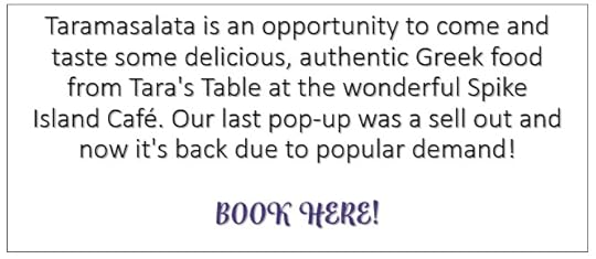Greek pop up tasters with Tara's Table