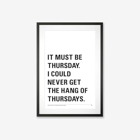 Image result for hitchhiker's guide to the galaxy thursday