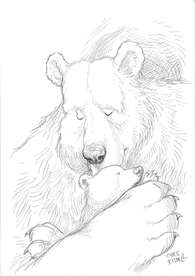 Drawing by Chris Riddell