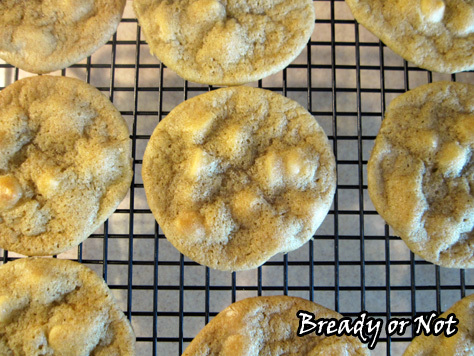Bready or Not: Matcha White Chocolate Cookies