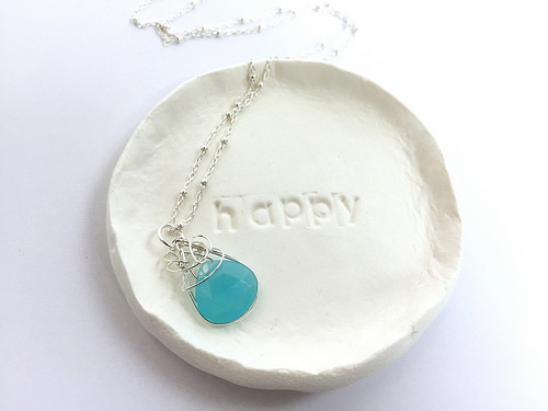 Happy Ring Dish, by artist Vanessa Pineda Fox