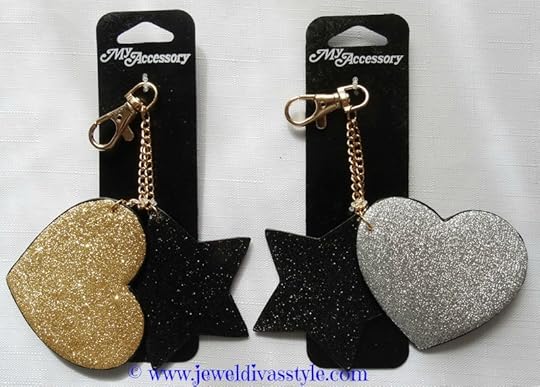 JDS - STAR HEART KEY RINGS