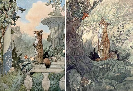 Aesops illustrations by Charles Robinson