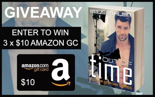 Out of Time Giveaway Graphic