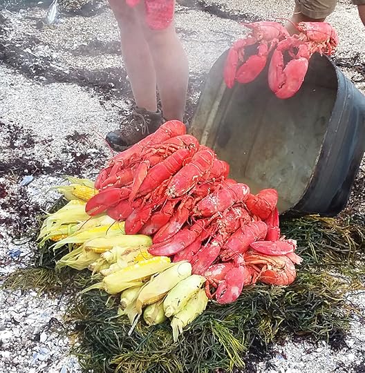 Lobster Bake Rockland Maine Russ Island Stephen Taber