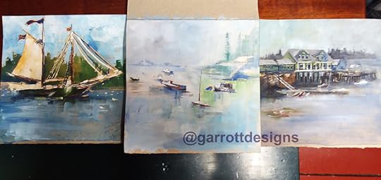 travel sketches, schooner, sailboat, art, Maine, maritime, watercolor, Stephen Taber, decor